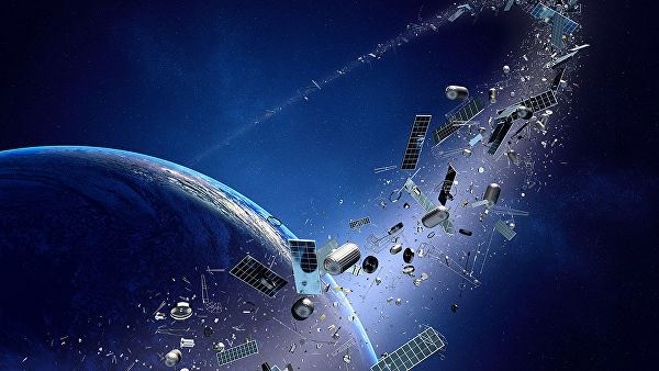 <br />
Вокруг Земли вращается более миллиарда частиц мелкого космического мусора<br />
