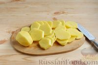 Запечённая картошка со скумбрией и сыром